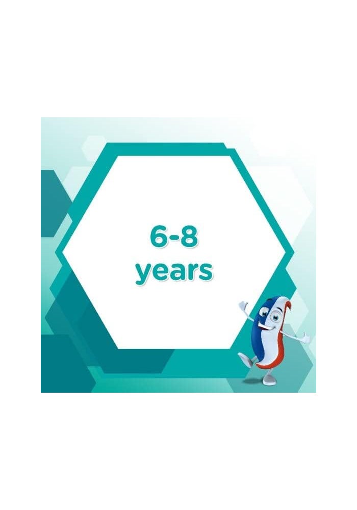 Aquafresh Big Teeth Toothpaste for Kids, 6-8 Years, Mild Mint, 50ml - Pack of 6 - Image 3